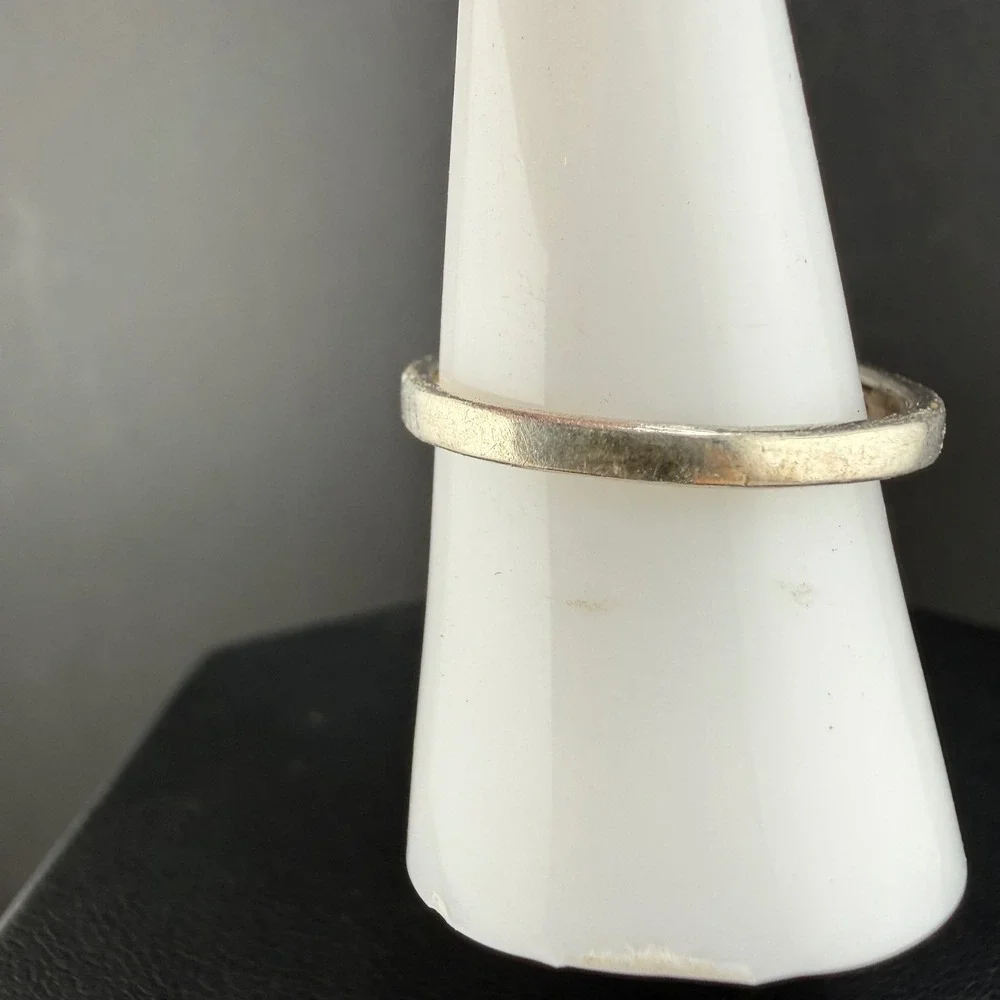 NVC Nataliya V Collister Sterling Silver Ring Dark Blue  Size 8.5
